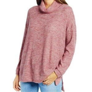 Chenille Cowl Neck Tunic